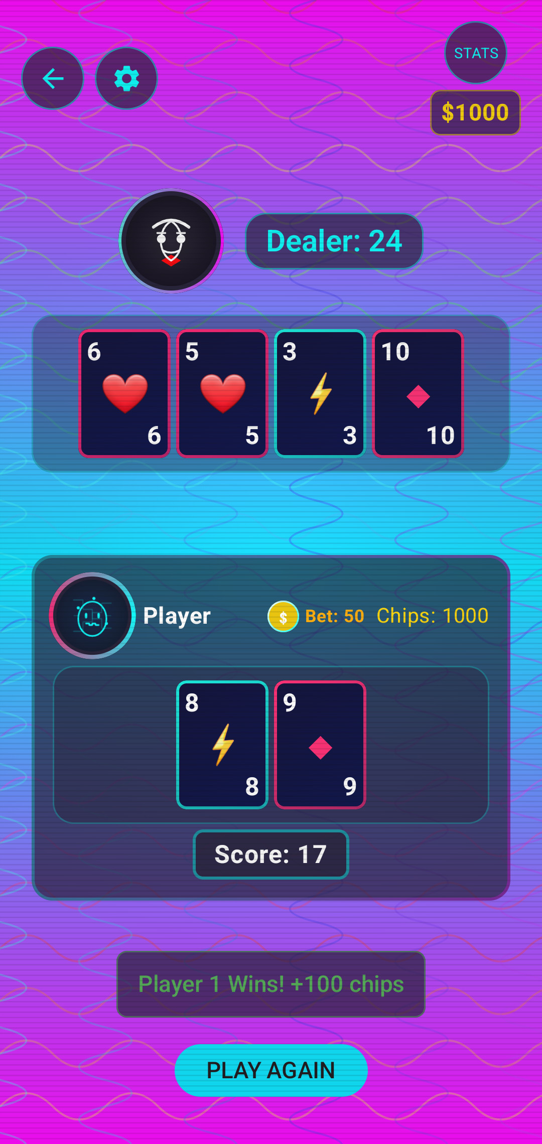 NeonJack Gameplay 2